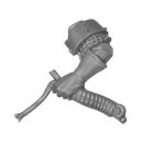 Warhammer AoS Bitz: Cities of Sigmar - Freeguild Fusiliers - Torso F2b - Gehwerkanone, Lunte, Links