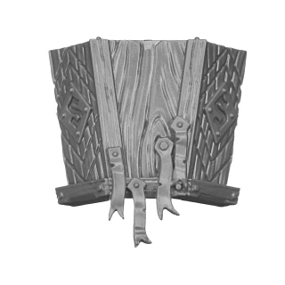 Warhammer AoS Bitz: Cities of Sigmar - Fusil-Major on Ogor Warhulk - Torso B3d - Wachturm, Front