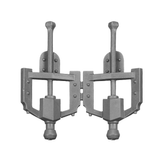 Warhammer AoS Bitz: Cities of Sigmar - Fusil-Major on Ogor Warhulk - Torso B8a - Shield, Foot