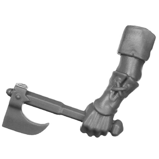 Warhammer AoS Bitz: Cities of Sigmar - Wildercorps Hunters - Torso B3a - Beil, Links