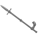 Warhammer AoS Bitz: Cities of Sigmar - Wildercorps Hunters - Torso D4b - Troggslayer Spear, Right