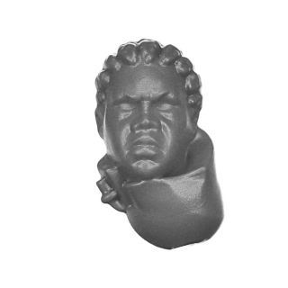 Warhammer AoS Bitz: Cities of Sigmar - Wildercorps Hunters - Torso D2b - Head