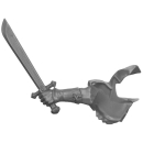 Warhammer AoS Bitz: Cities of Sigmar - Wildercorps Hunters - Torso F3a - Sword, Left