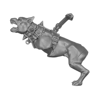 Warhammer AoS Bitz: Cities of Sigmar - Wildercorps Hunters - Torso G1g - Fährtenhund, Links
