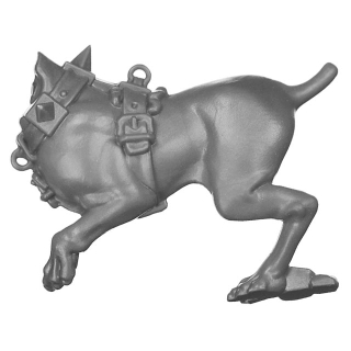 Warhammer AoS Bitz: Cities of Sigmar - Wildercorps Hunters - Torso J1b - Fährtenhund, Links