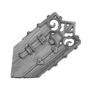 Warhammer AoS Bitz: Cities of Sigmar - Freeguild Steelhelms - Torso F3b - Schild, Feldwebel