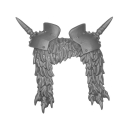 Warhammer AoS Bitz: Cities of Sigmar - Freeguild Command Corps - Torso A1g - Umhang, Pelz, Erzritter