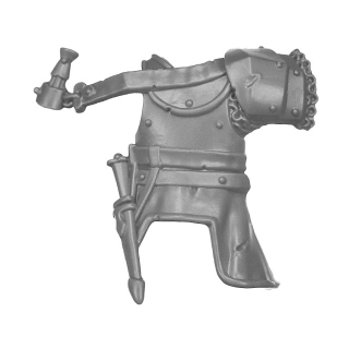 Warhammer AoS Bitz: Cities of Sigmar - Freeguild Command Corps - Torso B1d - Back, Großherold