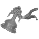 Warhammer AoS Bitz: Cities of Sigmar - Freeguild Command Corps - Torso B3c - Helm, Great Herald