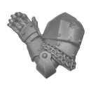 Warhammer AoS Bitz: Cities of Sigmar - Freeguild Command Corps - Torso B4b - Arm, Links, Großherold