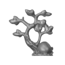 Warhammer AoS Bitz: Cities of Sigmar - Freeguild Command Corps - Accessory D - Skull+Bush