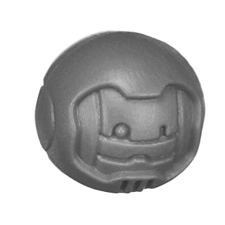 Warhammer 40k Bitz: Leagues of Votann - Hearthkyn Warriors - Kopf A1a - Helm, Geschlossen