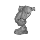 Warhammer 40k Bitz: Leagues of Votann - Hearthkyn Warriors - Torso C1c - Bein, Links
