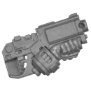 Warhammer 40k Bitz: Leagues of Votann - Hearthkyn Warriors - Torso C2b - Autoch-Pattern Bolter