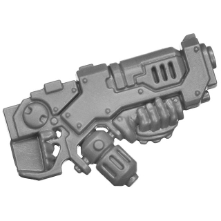 Warhammer 40k Bitz: Leagues of Votann - Hearthkyn Warriors - Torso C2c - Ionenblaster