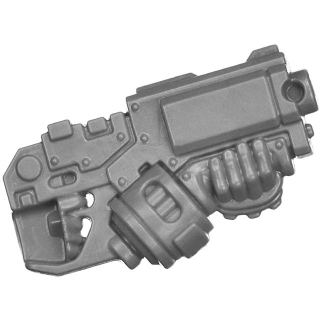 Warhammer 40k Bitz: Leagues of Votann - Hearthkyn Warriors - Torso G2b - Autoch-Schema-Bolter
