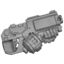 Warhammer 40k Bitz: Leagues of Votann - Hearthkyn Warriors - Torso H2b - Autoch-Schema-Bolter
