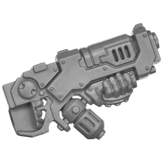 Warhammer 40k Bitz: Leagues of Votann - Hearthkyn Warriors - Torso H2c - Ionenblaster