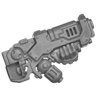 Warhammer 40k Bitz: Leagues of Votann - Hearthkyn Warriors - Torso I2c - Ionenblaster