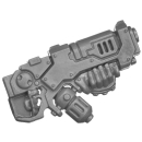 Warhammer 40k Bitz: Leagues of Votann - Hearthkyn Warriors - Torso I2c - Ionenblaster