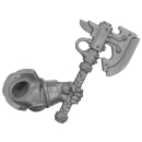 Warhammer 40k Bitz: Leagues of Votann - Hearthkyn Warriors - Torso A5c - Plasma Axe, Left