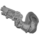 Warhammer 40k Bitz: Leagues of Votann - Hearthkyn Warriors - Torso A7c - Autoch-Pattern Bolt Pistol, Right