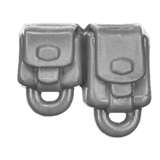 Warhammer 40k Bitz: Leagues of Votann - Hearthkyn Warriors - Accessoire D2 - Taschen