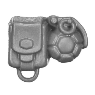 Warhammer 40k Bitz: Leagues of Votann - Hearthkyn Warriors - Accessory D5 - Pouch+Grenade