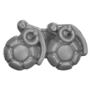 Warhammer 40k Bitz: Leagues of Votann - Hearthkyn Warriors - Accessory D6 - Grenades