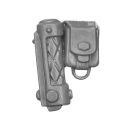 Warhammer 40k Bitz: Leagues of Votann - Hearthkyn Warriors - Accessoire D8 - Tasche+Granate