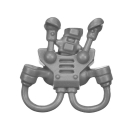 Warhammer 40k Bitz: Leagues of Votann - Brôkhyr Thunderkyn - Torso A2f - Rückenmodul, Mittelteil