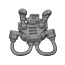 Warhammer 40k Bitz: Leagues of Votann - Brôkhyr Thunderkyn - Torso C2f - Rückenmodul, Mittelteil