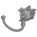 Warhammer 40k Bitz: Leagues of Votann - Einhyr Hearthguard - Torso A4b - Erschütterungsfaust, Links