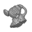Warhammer 40k Bitz: Leagues of Votann - Einhyr Hearthguard - Torso B2a - Bein, Rechts