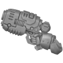 Warhammer 40k Bitz: Leagues of Votann - Einhyr Hearthguard - Torso B3d - EtaCarn Plasma Gun, Right