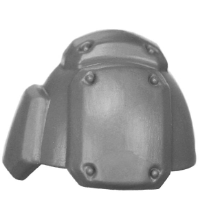 Warhammer 40k Bitz: Leagues of Votann - Einhyr Hearthguard - Torso B4a - Schulterpanzer, Links