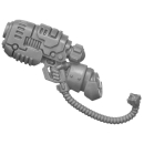 Warhammer 40k Bitz: Leagues of Votann - Einhyr Hearthguard - Torso C3d - EtaCarn Plasma Gun, Right