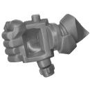 Warhammer 40k Bitz: Leagues of Votann - Einhyr Hearthguard - Torso C4b - Concussion Gauntlet, Left