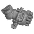 Warhammer 40k Bitz: Leagues of Votann - Einhyr Hearthguard - Torso C4b - Concussion Gauntlet, Left