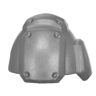Warhammer 40k Bitz: Leagues of Votann - Einhyr Hearthguard - Torso D3a - Schulterpanzer, Rechts