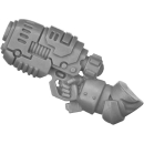 Warhammer 40k Bitz: Leagues of Votann - Einhyr Hearthguard - Torso D3d - EtaCarn Plasma Gun, Right