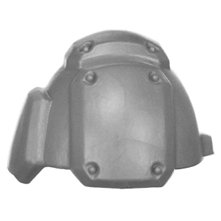 Warhammer 40k Bitz: Leagues of Votann - Einhyr Hearthguard - Torso D4a - Shoulder Pad, Left