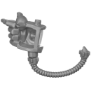 Warhammer 40k Bitz: Leagues of Votann - Einhyr Hearthguard - Torso E4b - Erschütterungsfaust, Links