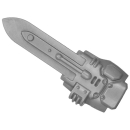 Warhammer 40k Bitz: Leagues of Votann - Einhyr Hearthguard - Torso E4d - Plasma Blade Gauntlet, Left
