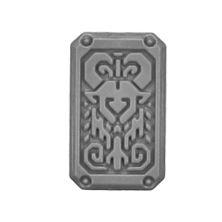 Warhammer 40k Bitz: Leagues of Votann - Einhyr Champion - Torso A6d - RAM-Schild, Rune