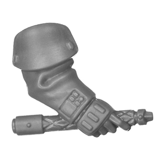 Warhammer 40k Bitz: Leagues of Votann - Hernkyn Yaegirs - Torso B4a - Verschanzer, Stiel