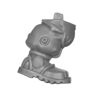 Warhammer 40k Bitz: Leagues of Votann - Hernkyn Yaegirs - Torso C2b - Bein, Rechts