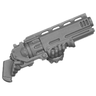 Warhammer 40k Bitz: Leagues of Votann - Hernkyn Yaegirs - Torso C6b - Bolt Shotgun