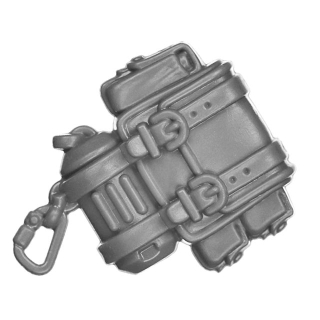 Warhammer 40k Bitz: Leagues of Votann - Hernkyn Yaegirs - Torso F3a - Rucksack