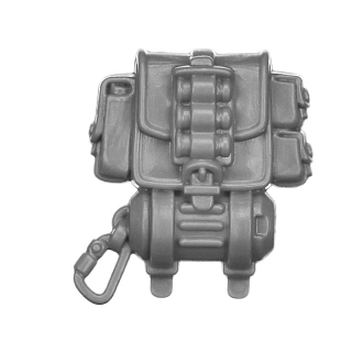 Warhammer 40k Bitz: Leagues of Votann - Hernkyn Yaegirs - Torso G3a - Backpack